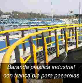 baranda plastica de seguridad plastica para tanques planta de tratamiento tarimas rejillas plataformas pasarelas plastica polipropileno rejilla quimicos inoxidable   DESAGÜES CAÑERÍA DUCTO AGUA LAVADO CARCAMO NIVEL FREÁTICO trampa grasa skimer ptar tratamiento de aguas alcantarillado acueducto   ACUEDUCTOS REJILLAS TAPAS  AGUA POTABLE  AGUAS NEGRAS GRASA BARRENO Y  BOGOTA EAAB  planta de tratamiento inoxidable metal plastic guardrail security